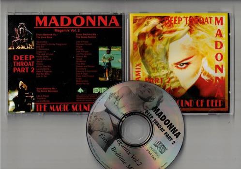 MADONNA CD Deep Throat Part 2 - Megamix, Cd's en Dvd's, Cd's | Pop, Gebruikt, 1980 tot 2000, Ophalen of Verzenden