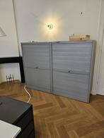 2x Bulo archiefkasten met roldeur en cijferslot grijs 148 cm, Gebruikt, 100 tot 150 cm, Ophalen of Verzenden, Minder dan 100 cm