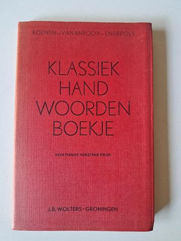 Klassiek Handwoordenboekje - Veertiende Druk beschikbaar voor biedingen