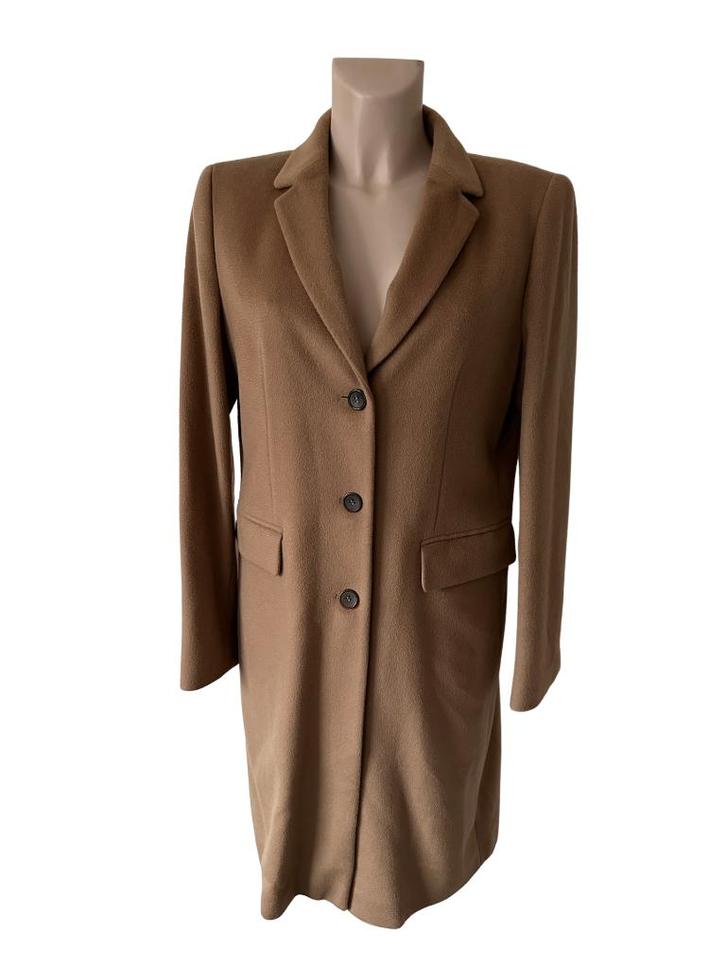 Strenesse jas L, Kleding | Dames, Jassen | Winter, Zo goed als nieuw, Maat 38/40 (M), Bruin, Ophalen of Verzenden