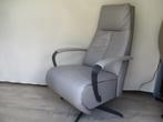 KEURIG NETTE sta-op relax fauteuil model Twice Large grijs, Ophalen of Verzenden, Zo goed als nieuw, Metaal, 50 tot 75 cm