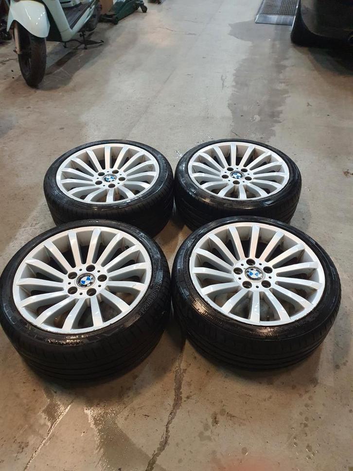 BMW style 196 breedset 5x120 18 inch, Auto-onderdelen, Banden en Velgen, Banden en Velgen, All Season, 17 inch, 225 mm, Personenwagen