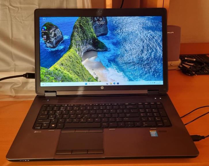 HP Zbook G2, i7, 16 GB, 450 GB SSD, W11 PRO 25H2, 17", Computers en Software, Windows Laptops, Zo goed als nieuw, 17 inch of meer