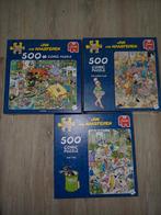 Jan van Haasteren Puzzels - 3 stuks, Ophalen of Verzenden, 500 t/m 1500 stukjes, Zo goed als nieuw, Legpuzzel