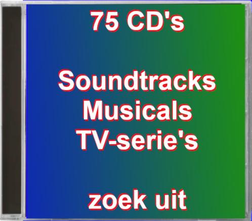 75 FILM SOUNDTRACK & MUSICAL CD's - kies uit de lijst, Cd's en Dvd's, Cd's | Filmmuziek en Soundtracks, Ophalen of Verzenden