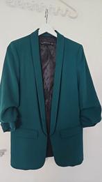 Zara blazer, Kleding | Dames, Ophalen of Verzenden, Zo goed als nieuw, Maat 34 (XS) of kleiner, Groen