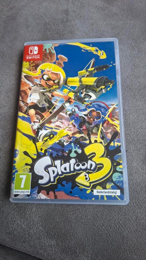 Splatoon 3, Spelcomputers en Games, Games | Nintendo Switch, Zo goed als nieuw, Overige genres, 1 speler, Vanaf 12 jaar, Online