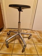 Stevige Laboratorium Kruk, Huis en Inrichting, Ophalen, Gebruikt, Zwart, Bureaukruk