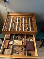 Vintage opticienkist / proefbrillenkist – ca. 1920–1940, Ophalen of Verzenden