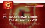 Guus Meeuwis 20-6 GOLDEN CIRCLE 2x, Tickets en Kaartjes, Evenementen en Festivals
