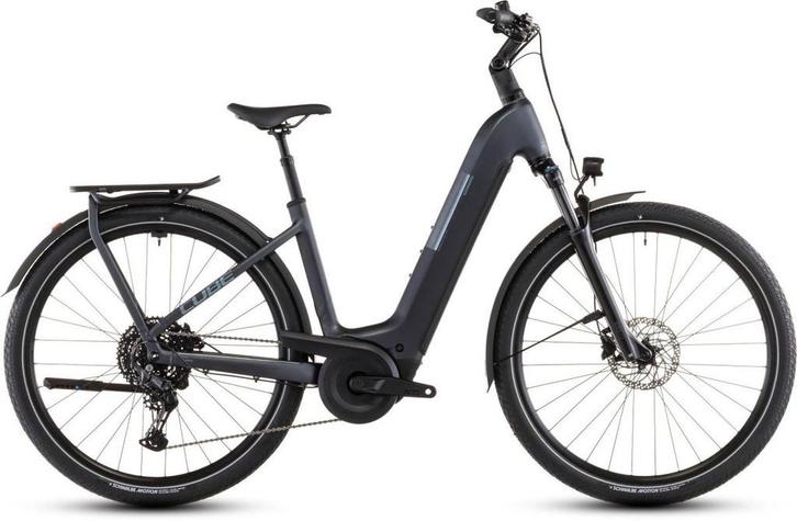 CUBE KATHMANDU HYBRID ONE 800 METALLICGREY/GREY Lage instap, Fietsen en Brommers, Elektrische fietsen, Nieuw, Cube, 59 cm of meer