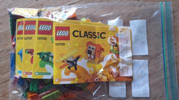 Lego Classic 10706, 10707, 10708, 10709 beschikbaar voor biedingen