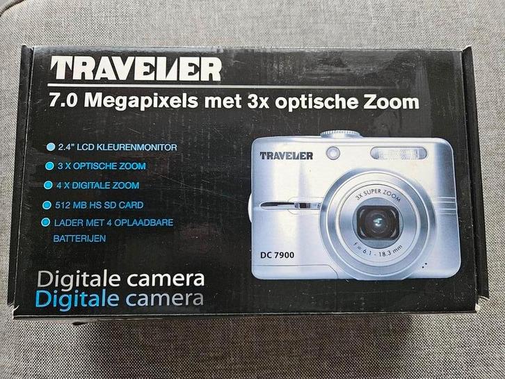 Digitale Camera Traveler DC 7900, Audio, Tv en Foto, Fotocamera's Digitaal, Gebruikt, Compact, Overige Merken, Minder dan 4 keer