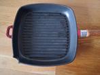 Gietijzeren grillpan, Huis en Inrichting, Keuken | Potten en Pannen, Ophalen of Verzenden, Zo goed als nieuw, Gietijzer, Koekenpan of Braadpan