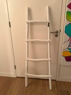 Handdoekenrekje (ladder).Leuk voor in de badkamer of douche, Ophalen of Verzenden, Gebruikt, Wit