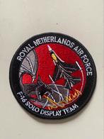 RNLAF F16 Patch, Verzamelen, Luchtvaart en Vliegtuigspotten, Ophalen of Verzenden, Zo goed als nieuw, Patch, Badge of Embleem