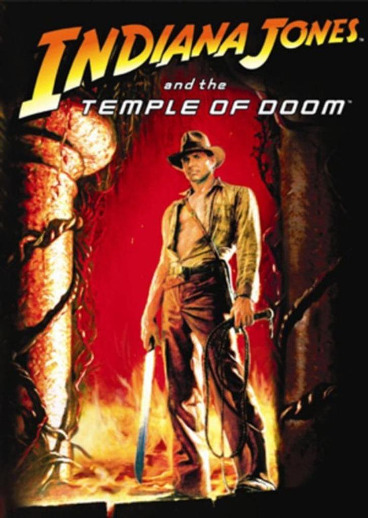 Indiana Jones and the Temple of Doom, Cd's en Dvd's, Dvd's | Avontuur, Zo goed als nieuw, Vanaf 12 jaar, Ophalen of Verzenden