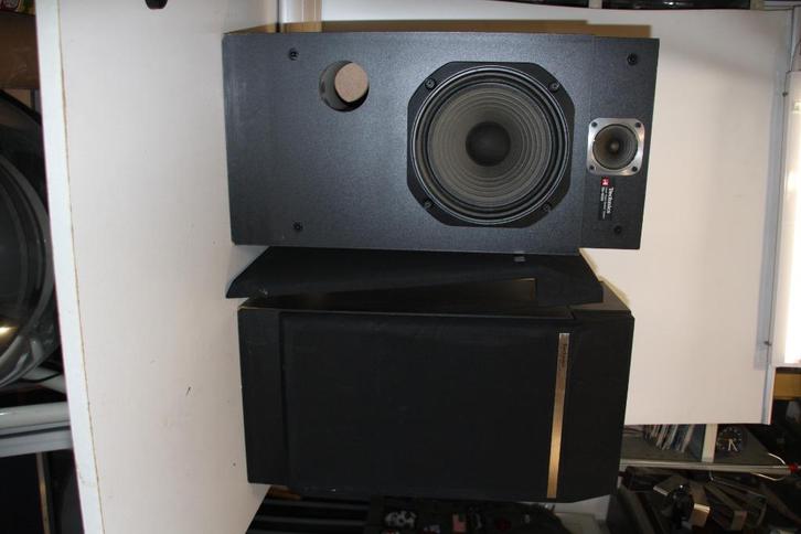 technics SB-4000 linear phase speakers system (281), Audio, Tv en Foto, Luidsprekers, Gebruikt, Front, Rear of Stereo speakers