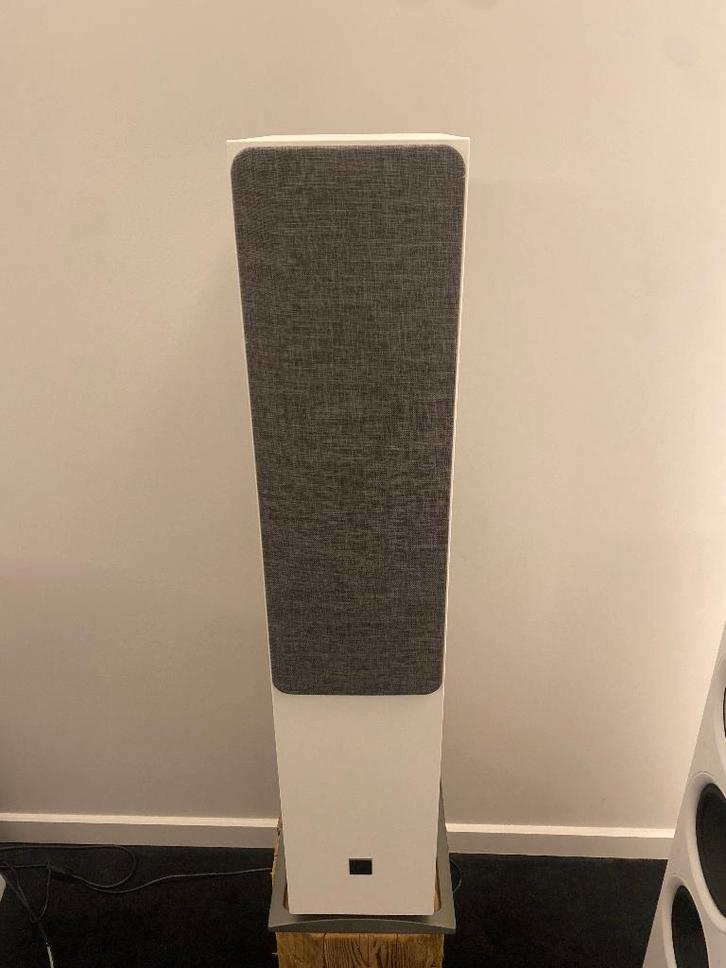 Dali - Oberon 7 C Wit, Audio, Tv en Foto, Luidsprekers, Zo goed als nieuw, Front, Rear of Stereo speakers, 120 watt of meer, Overige merken