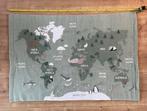 Vloerkleed H&M home wereldkaart, Ophalen, Gebruikt
