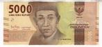 Indonesie 5000 Rupiah 2020 unc, Verzenden, Zuidoost-Azië