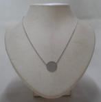 Zilveren verstelbaar kettinkje met vaste hanger nr.503, Sieraden, Tassen en Uiterlijk, Kettingen, Verstelbaar, Verzenden, Zo goed als nieuw