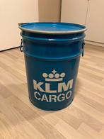 Klm cargo container / blik / vat, Ophalen, Zo goed als nieuw