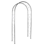 💖️️ ACTIE METALEN ROZENBOOG 225 CM - PERGOLA POORT ZWART, Verzenden, Nieuw, IJzer, Sierhekwerk