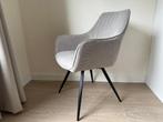 Leuke grijze stoffen stoel in nieuwstaat!, Huis en Inrichting, Stoelen, Ophalen, Zo goed als nieuw, Eén, Stof