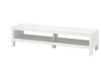 TV bench, white,  Zo goed als nieuw! 160x35x36 cm, Huis en Inrichting, Kasten | Televisiemeubels, 150 tot 200 cm, Ophalen of Verzenden