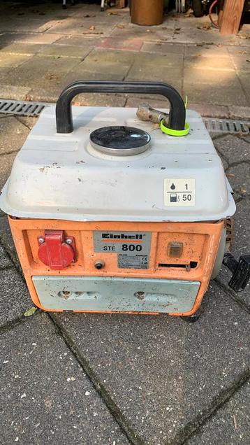 Einhell ste 800 aggregaatje beschikbaar voor biedingen