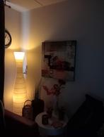 Rijstpapieren lamp staand, Huis en Inrichting, Lampen | Vloerlampen, Ophalen, Minder dan 100 cm