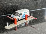 Resin bouwpakket slagboom toegangspoort set dubbel H0, Hobby en Vrije tijd, Modeltreinen | H0, Overige merken, Verzenden, Gelijkstroom of Wisselstroom