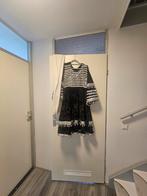 Afghaanse jurk zwart maat S/M, Kleding | Dames, Jurken, Zwart, Ophalen of Verzenden, Zo goed als nieuw, Knielengte