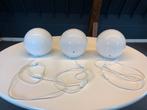 3x IKEA Opaline Bol Lampen – Tafellampen / Schemerlampen, Ophalen of Verzenden, Zo goed als nieuw, Glas, Minder dan 50 cm