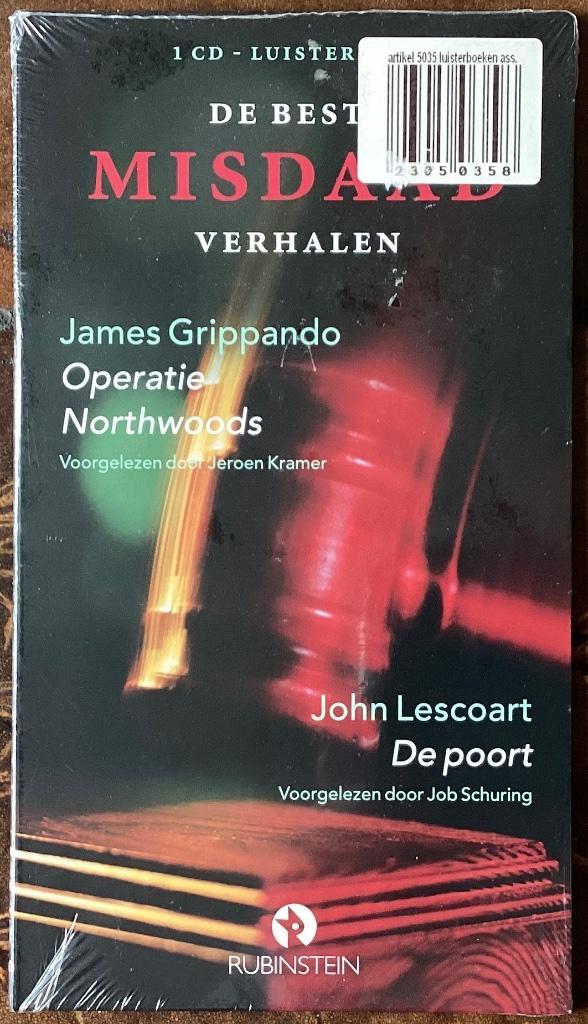 De beste misdaadverhalen-CD: Operatie Northwoods & De Poort, Boeken, Luisterboeken, Ophalen of Verzenden