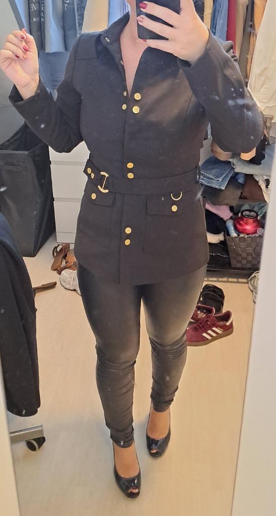 Zwart Nikkie jasje., Kleding | Dames, Jasjes, Kostuums en Pakken, Nieuw, Jasje, Maat 36 (S), Zwart, Ophalen of Verzenden