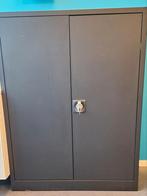 Metalen archiefkast met slot, Ophalen, Gebruikt, 100 tot 150 cm, 50 tot 100 cm