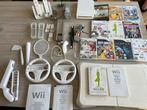 Nintendo WII met veel spellen en accesoires, Spelcomputers en Games, Spelcomputers | Nintendo Wii, Ophalen of Verzenden, Zo goed als nieuw