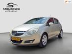 Opel Corsa 5-Deurs 1.4-16V Enjoy Airco, Cruise, Trekhaak, Voorwielaandrijving, Gebruikt, Zwart, 4 cilinders