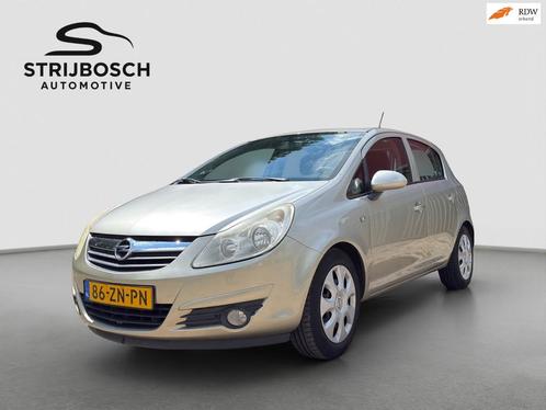 Opel Corsa 5-Deurs 1.4-16V Enjoy Airco, Cruise, Trekhaak, Auto's, Opel, Bedrijf, Te koop, Corsa, ABS, Airbags, Airconditioning
