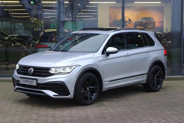 Volkswagen Tiguan 1.4 TSI eHybrid 245 PK R-Line BNS+ PHEV, L, Auto's, Volkswagen, Bedrijf, Te koop, Tiguan, 360° camera, ABS, Achteruitrijcamera