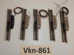 Vk-861 N SpoorElektrische Ontkoppelrails 9112 Fleischmann LB, Gebruikt, Gelijkstroom, Fleischmann, Rails
