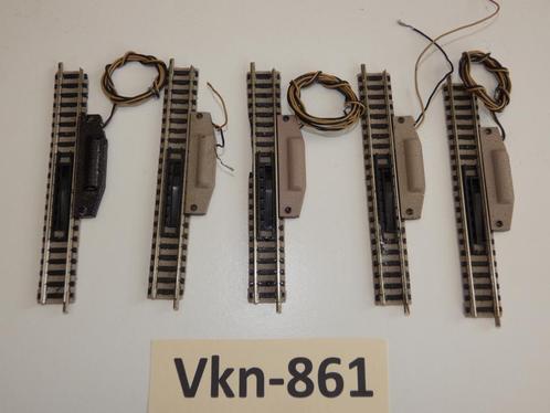 Vk-861 N SpoorElektrische Ontkoppelrails 9112 Fleischmann LB, Hobby en Vrije tijd, Modeltreinen | N-Spoor, Gebruikt, Rails, Gelijkstroom