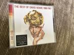 David Bowie : The Best Of 1980/1987 ( cd + dvd ), Ophalen of Verzenden, 1980 tot 2000, Zo goed als nieuw
