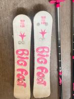 Big Foot Ski's Kneissl Tirol + Stokken, Overige merken, Gebruikt, Verzenden, Skiën