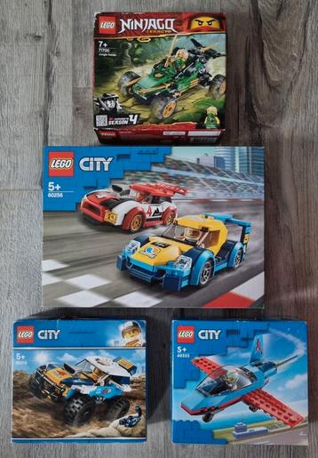 4 lego pakketjes (60323, 60218, 60256 en 71700) beschikbaar voor biedingen