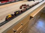 Marklin  8 wagonnetjes  6 met bomen 2 met  bosbouwmachines, Wisselstroom, Gebruikt, Wagon, Ophalen of Verzenden