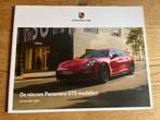 Porsche Panamera GTS autofolder 2018 brochure, Boeken, Ophalen of Verzenden, Zo goed als nieuw, Porsche
