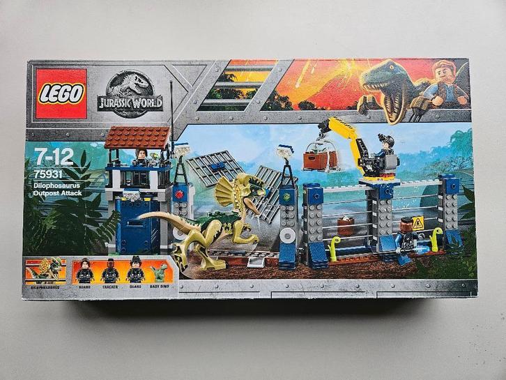 🎁 Lego Jurassic World 75931- Dilophosaurus Outpost 🎁, Kinderen en Baby's, Speelgoed | Duplo en Lego, Nieuw, Lego, Complete set